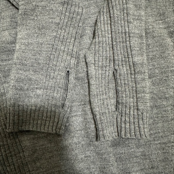 Lululemon Sweat And Savasana Wool Sweater Heathered Medium Grey Size 6 - Picture 11 of 15